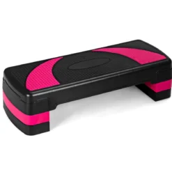 Aerobic Stepper Höhenverstellbarer Steppbr mit 3 Stufen Stepper 250kg belastbar