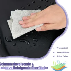 Anti-Ermüdungsmatte mit Massagepunkten & 360° Rollendem Massageball Stehmatte