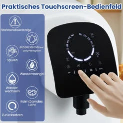 Arbeitsplatte Wasserfilter 5-stufiges RO+PPC Wasserfiltrationssystem mit UV-Licht Umkehrosmoseanlage