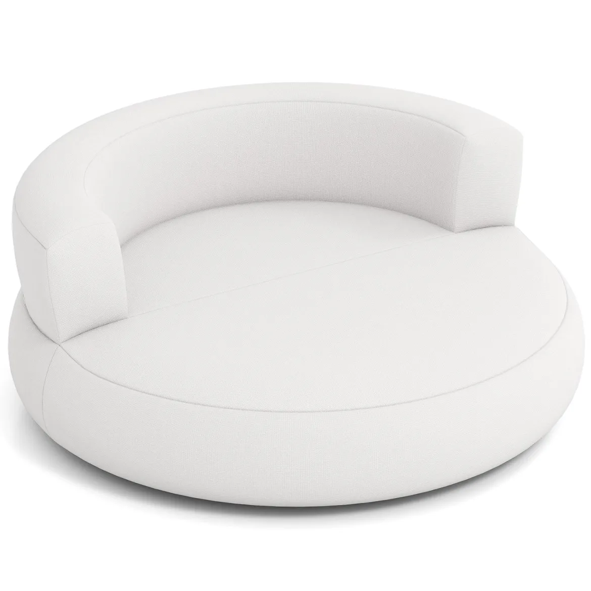 Aufblasbares Sofa aufblasbarer Lounger Luftsofa mit abnehmbarem Bezug großzügige Liegefläche Weiß