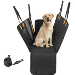 Auto Rückbank Hundedecke Wasserdichter & Kratzfester & Rutschfester 215 x 148 cm Schwarz