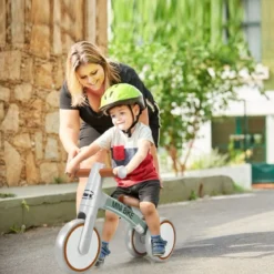 Baby-Dreirad Dreirad für Kinder im Altervon 1-3 Jahren Kinder Laufrad Dreirad ohne Pedal für Kinder Grau