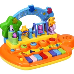 Babyspielzeug Klavier Baby Musikspielzeug Klaviertastatur mit integriertem Musikmodi