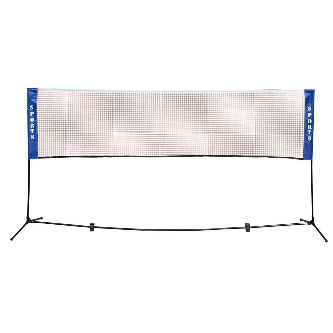 Badmintonnetz Federballnetz Tennisnetz Volleyballnetz mit Ständer Tasche 3M 4M