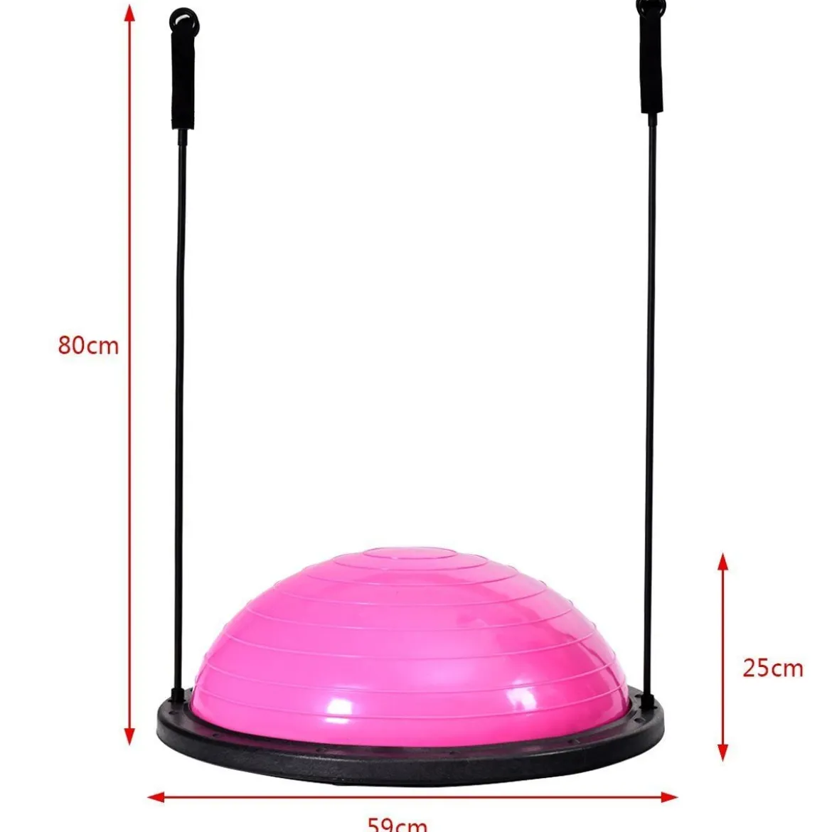 Balance Trainer Ball Yoga Pilates Gymnastikball Körperbalance Flexibilität Rehabilitation ø59cm