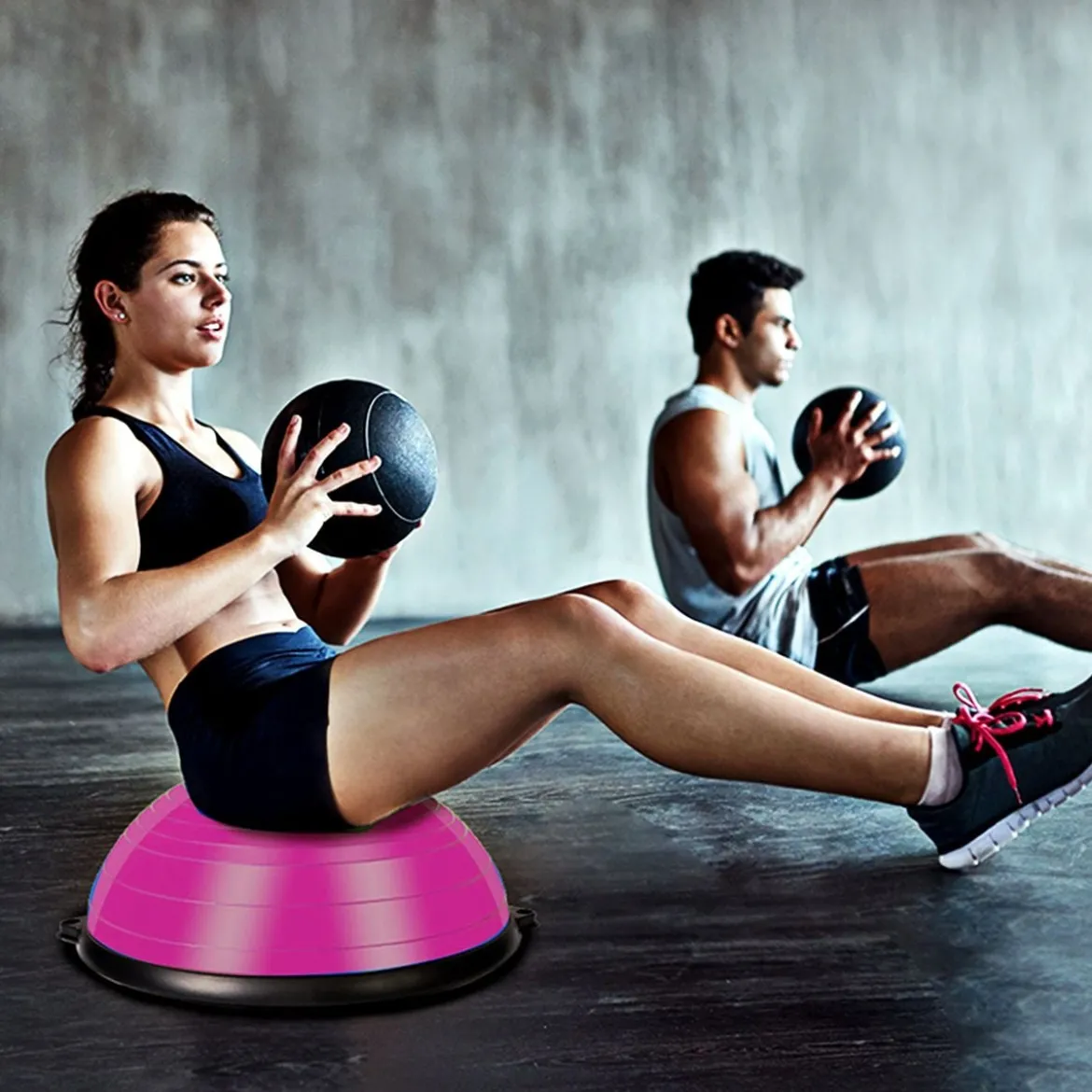 Balance Trainer Ball Yoga Pilates Gymnastikball Körperbalance Flexibilität Rehabilitation ø59cm
