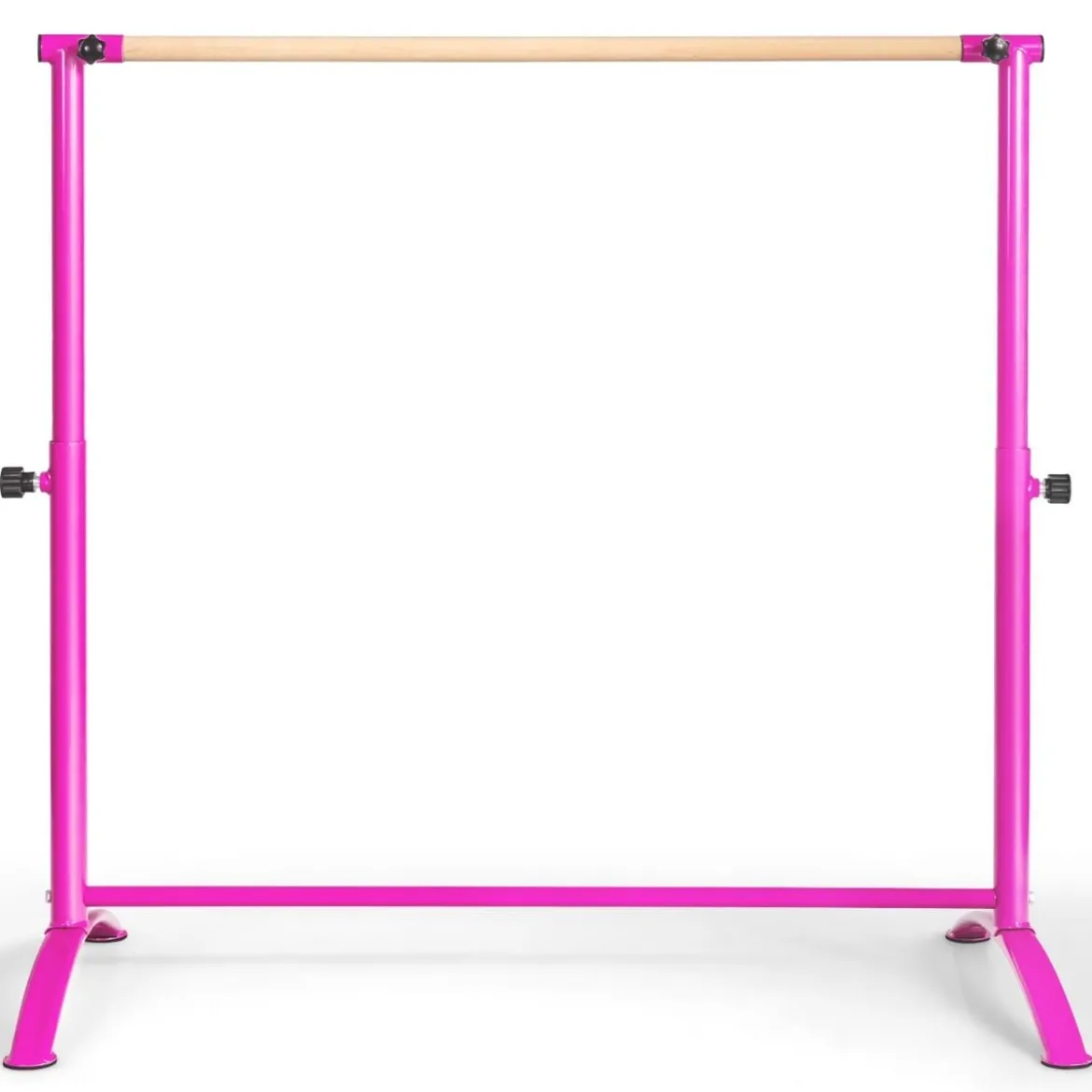 Ballettstange freistehend Ballet Bar 4 fach höhenverstellbar 121 x 64 x 100-130 cm Rosa