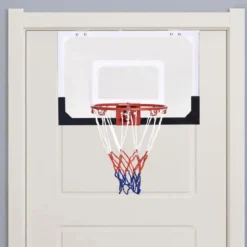Basketballkorb Basketball-Set Kinder Backboard mit Ring und Netz 45 x 30 cm