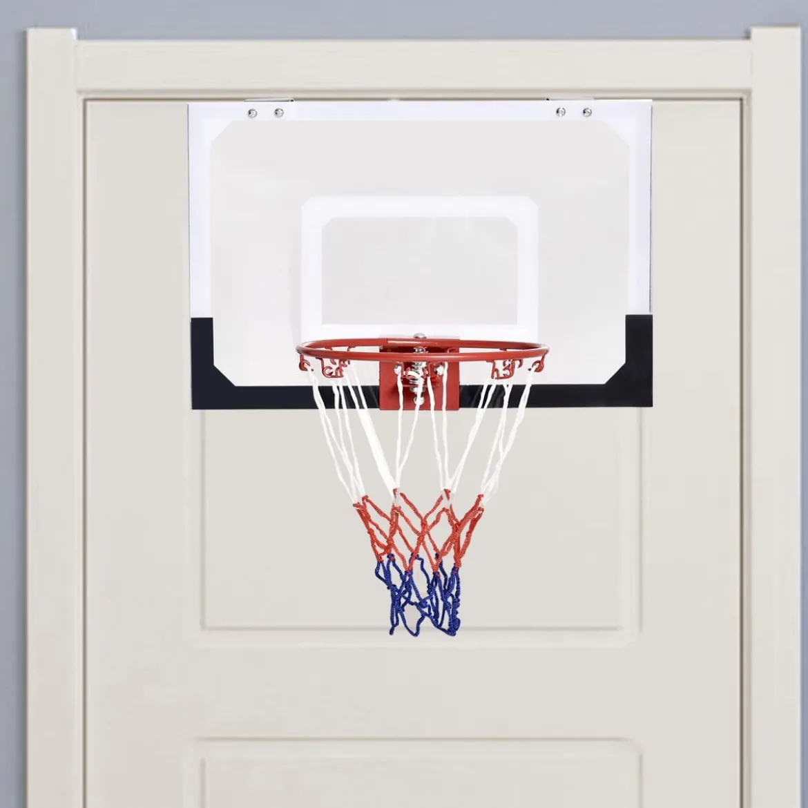 Basketballkorb Basketball-Set Kinder Backboard mit Ring und Netz 45 x 30 cm