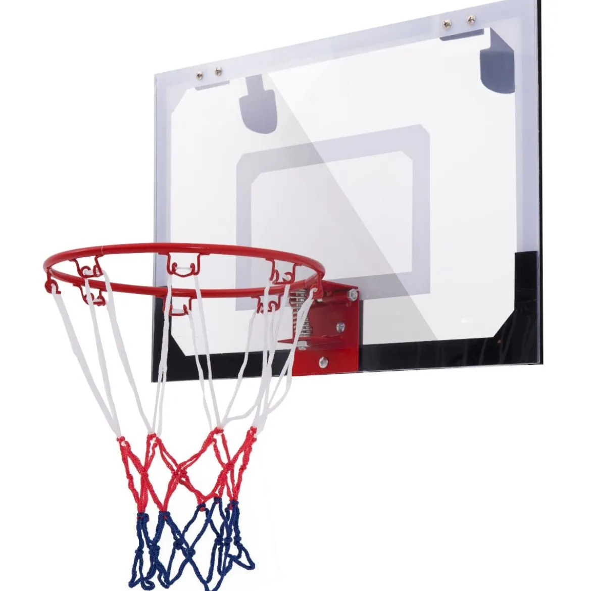 Basketballkorb Basketball-Set Kinder Backboard mit Ring und Netz 45 x 30 cm