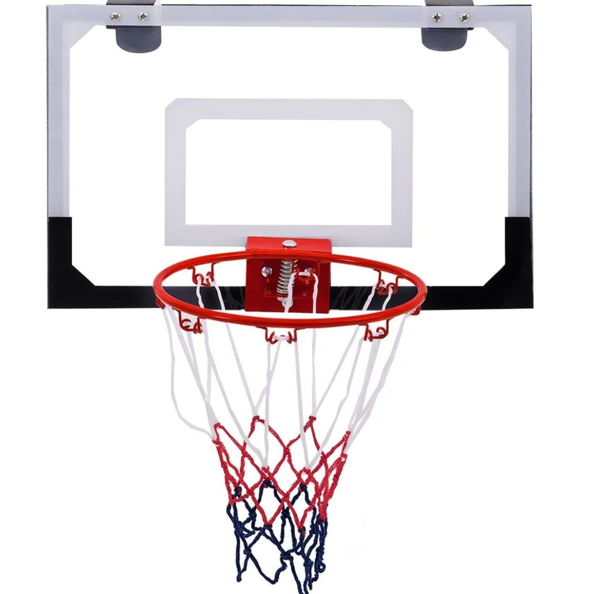 Basketballkorb Basketball-Set Kinder Backboard mit Ring und Netz 45 x 30 cm