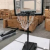 Basketballkorb 164–193cm Höhenverstellbar Basketballständer mit LED-Lichterkette Befüllbarem Standfuß