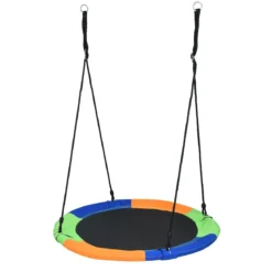 Baumschaukel Nestschaukel KinderschaukelRundschaukel Indoor-Outdoor-Schaukel Bunt