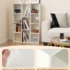 Bücherregal mit 11 Fächern Bücherschrank Büroregal Würfelregal 74 x 24 x 106 cm Weiß