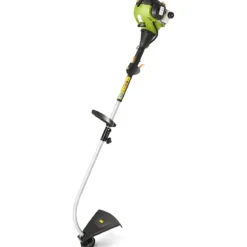 Benzin Rasentrimmer 800 W Freischneider Garten Kantenschneider mit Handgriffe Grün 167 x 21 cm