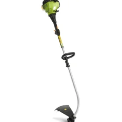 Benzin Rasentrimmer 800 W Freischneider Garten Kantenschneider mit Handgriffe Grün 167 x 21 cm