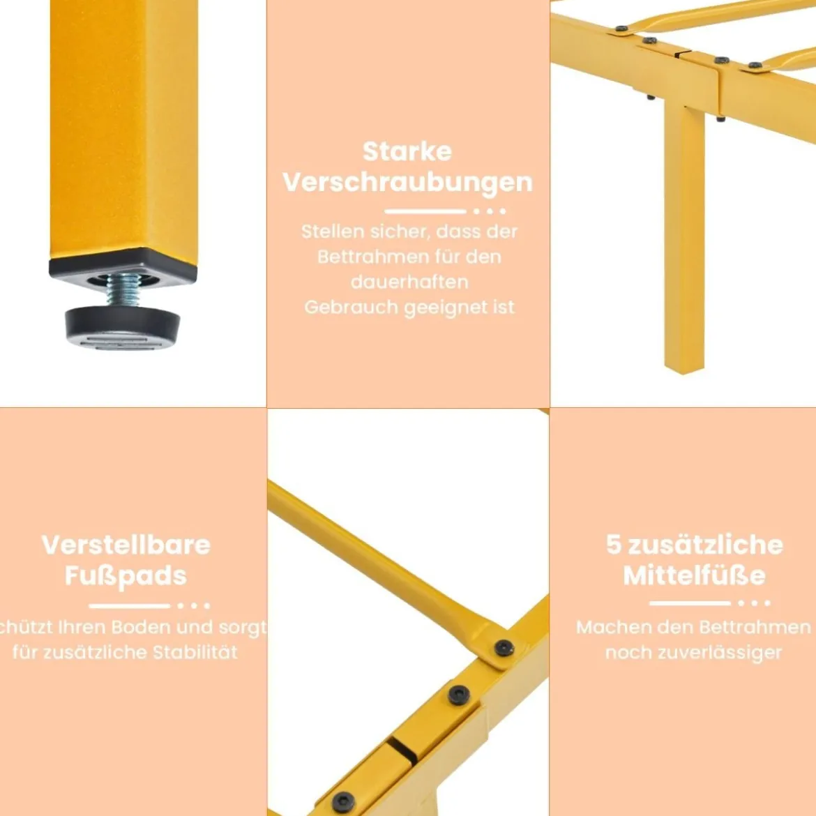 Überzogenes Doppelbett mit gepolstertem Kopfteil geräuschfreie Matratzen-Grundlage
