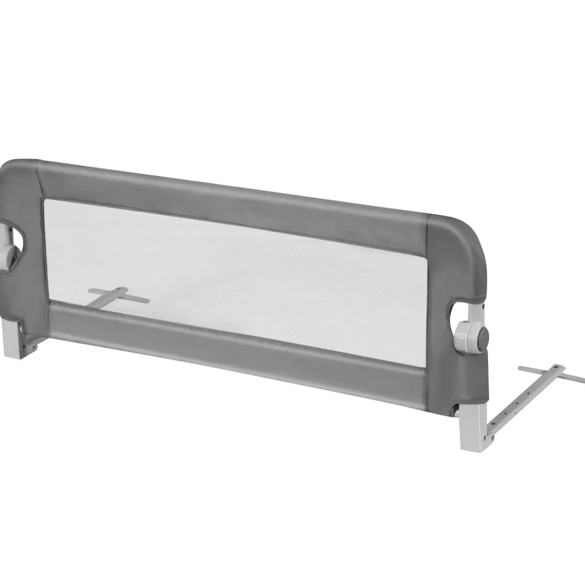 Bettgitter für Kleinkinder klappbares Sicherheitsgitter 105 x 40,5 x 42 cm Dunkelgrau