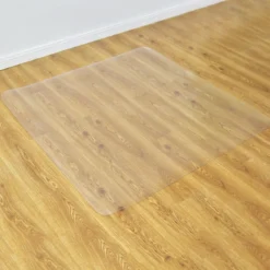 Bodenschutzmatte Bodenschutz Büro Stuhl Unterlage Boden Schutz Matte PVC 120x120cm