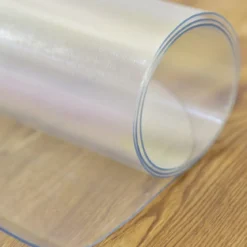 Bodenschutzmatte Bodenschutz Büro Stuhl Unterlage Boden Schutz Matte PVC 120x120cm
