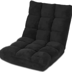 Bodenstuhl Faltbares Lazy Sofa Faul Tatami Bodenkissen Schwarz Grau Kaffeebraun Rosa Blau Lila