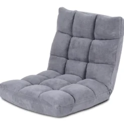 Bodenstuhl Faltbares Lazy Sofa Faul Tatami Bodenkissen Schwarz Grau Kaffeebraun Rosa Blau Lila