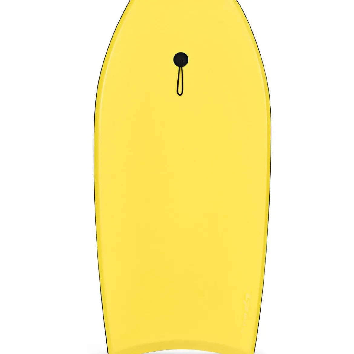 Bodyboard leichtgewichtig Schwimmbrett mit EPS-Kern & XPE Oberfläche für Kinder & Erwachsene 106cm Gelb