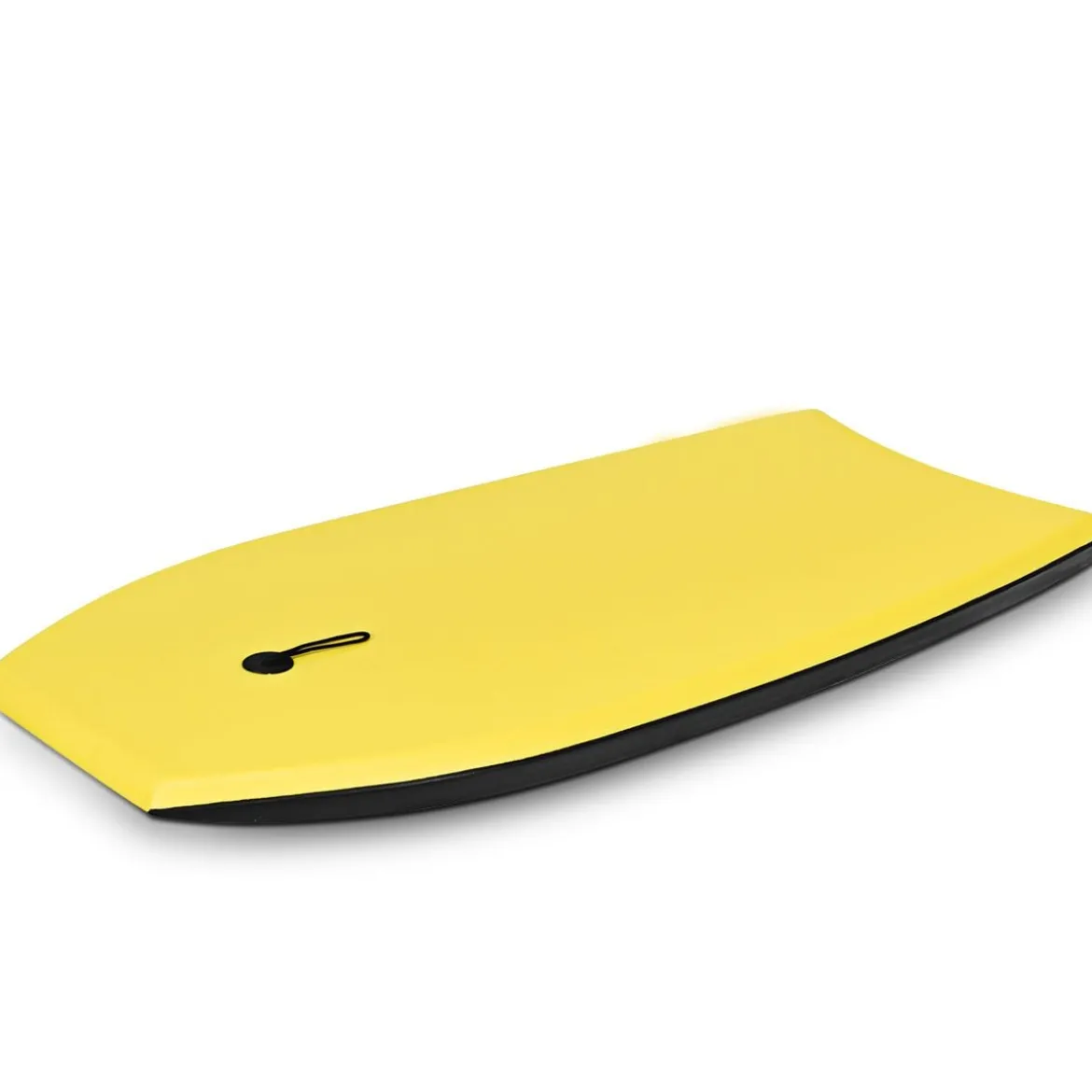 Bodyboard leichtgewichtig Schwimmbrett mit EPS-Kern & XPE Oberfläche für Kinder & Erwachsene 106cm Gelb