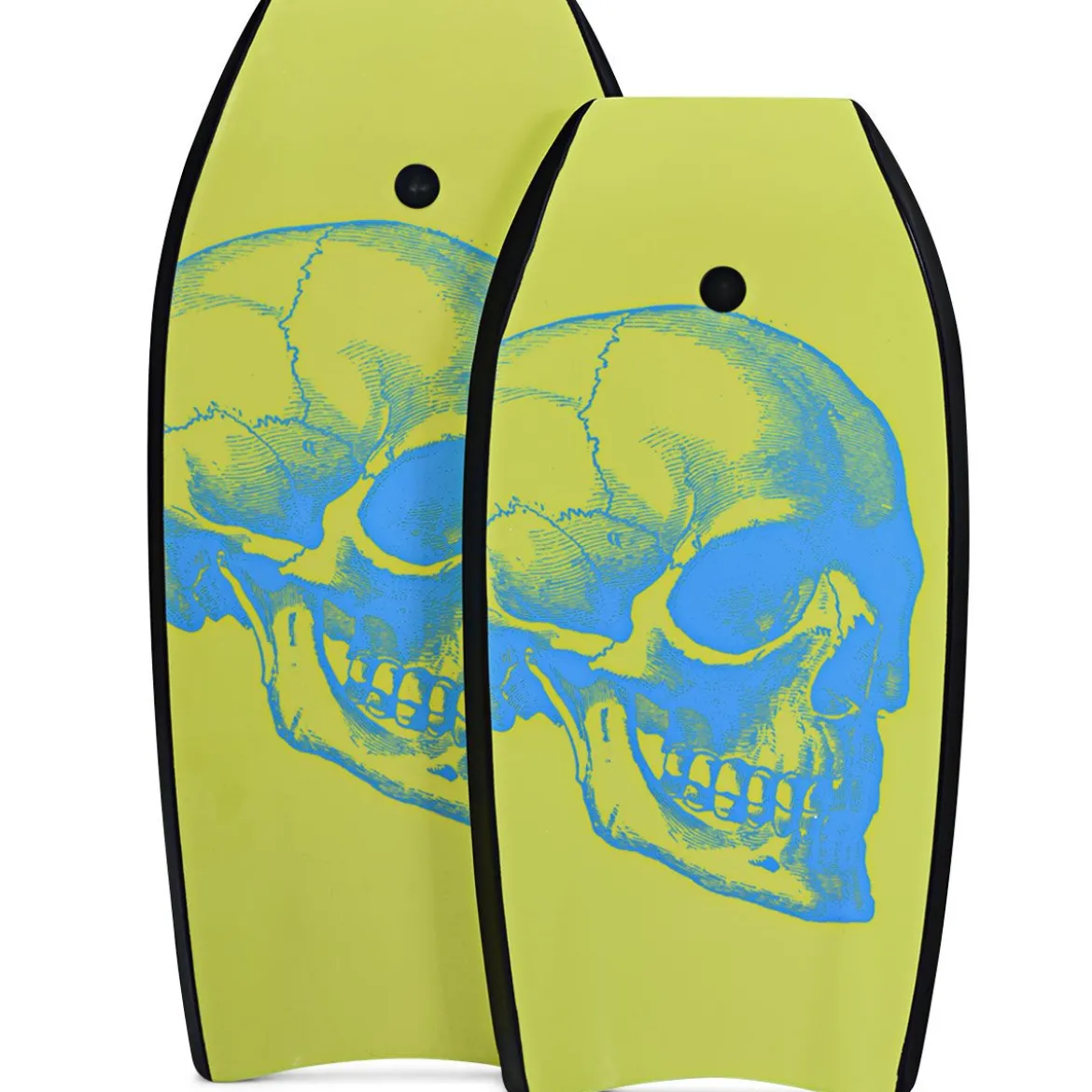 Bodyboard leichtgewichtig Schwimmbrett mit EPS-Kern & XPE Oberfläche für den Strand für Kinder & Erwachsene 106cm Grün