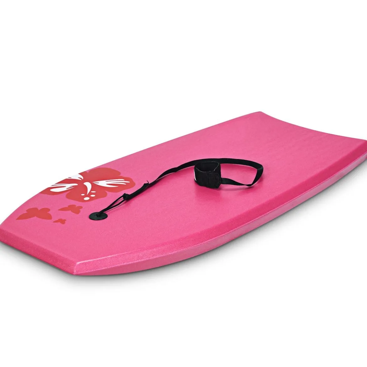 Bodyboard leichtgewichtig Schwimmbrett mit EPS-Kern & XPE Oberfläche für den Strand für Kinder & Erwachsene 94cm/106cm Rosa