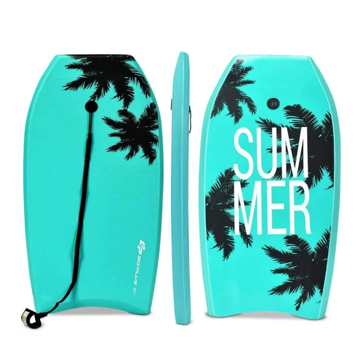 Bodyboard Schwimmbrett Schwimmboard Surfbrett Kinder 83 x 47 x 5,5 cm Grün