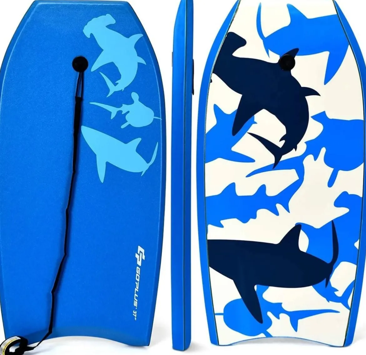 Bodyboard Sup-Board Surfboard Surfbrett Kinder 83 x 47 x 5,5 cm Blau