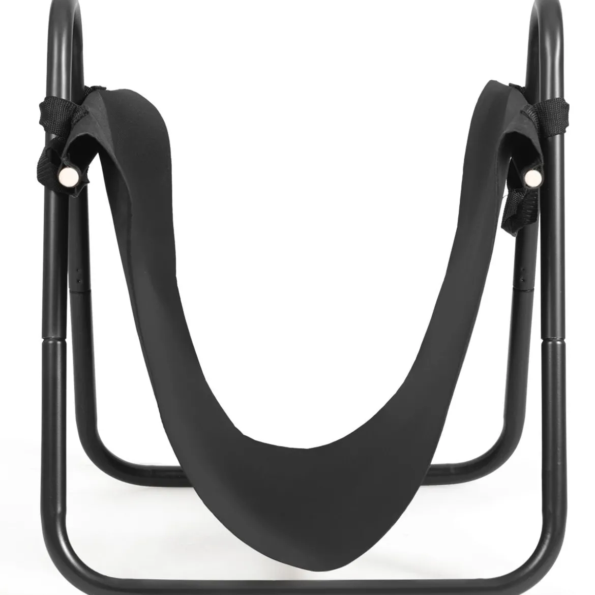 Brennholzregal mit Segeltuch-Tragetasche Kaminholzhalter mit Robustem Metallrahmen Schwarz