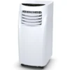 7000 BTU Tragbare Klimaanlage mit Fernbedienung Kühlmodus mobile Klimaanlage 32 x 36 x 62,5 cm Weiß