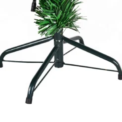 Christbaum LED 90/120/150/180 cm Künstlicher Weihnachtsbaum mit Glasfaser-Farbwechsler Grün