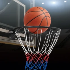 Ø45cm/37cm Basketballkorb mit Ring & Netz für Tür & Wandmontage Indoor Mini Basketball Korb