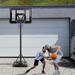 170-305cm Höhenverstellbarer Basketballständer Outdoor Basketballkorb mit Ständer