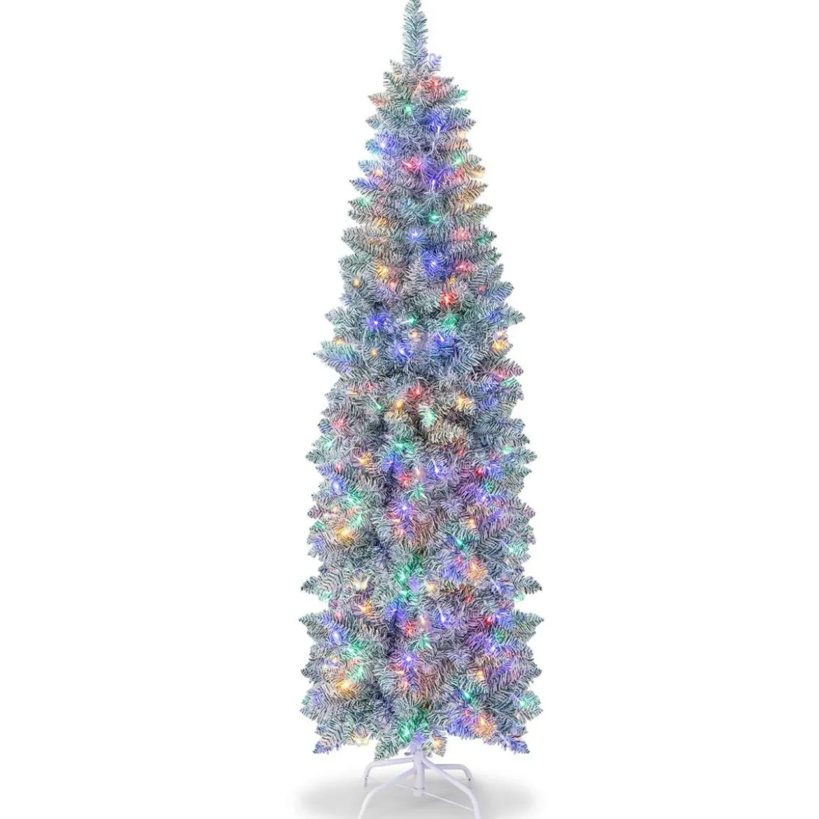 180 cm hoher Beleuchteter Weihnachtsbaum Aufklappbarer Festtagsbaum Grün