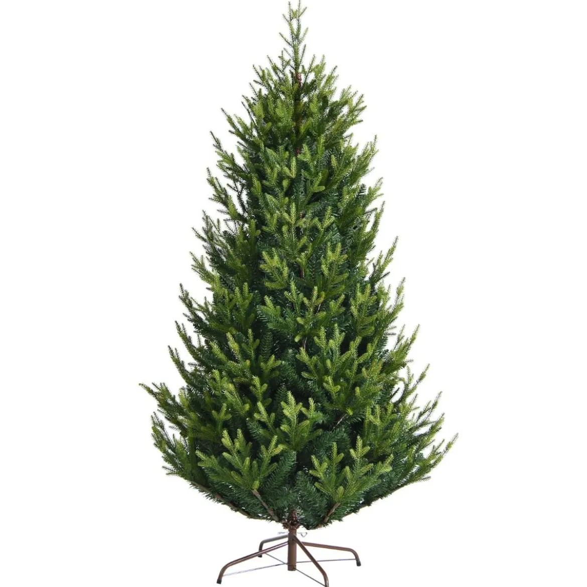 180 cm hoher künstlicher Weihnachtsbaum Tannenbaum Kunstbaum mit klappbarer Metallständer