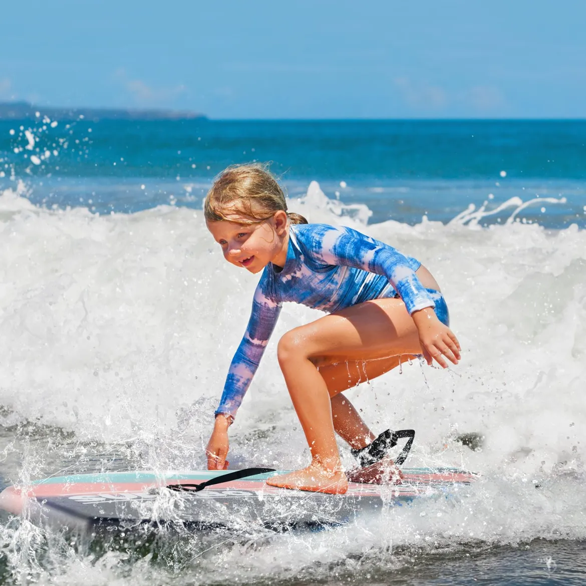 104 cm Kinder Bodyboard mit EPS-Kern & XPE-Deck & HDPE-Unterseite & Handgelenkschlaufe Bunt