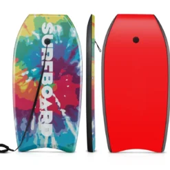 84 cm Kinder Bodyboard mit EPS-Kern & XPE-Deck & HDPE-Unterseite & Handgelenkschlaufe Surfboard