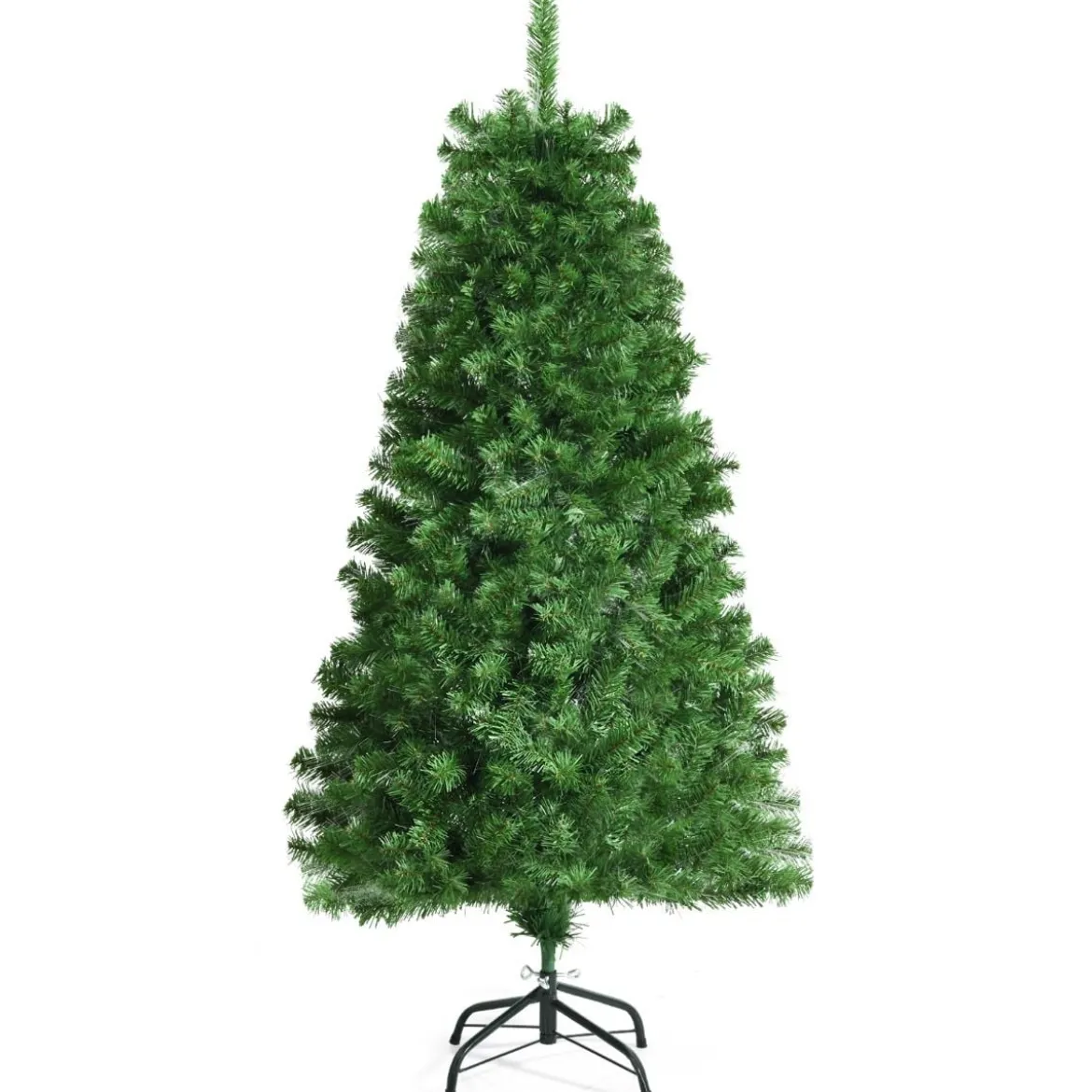 150 cm Premium-Weihnachtsfichte mit Glasfaseroptik Künstlicher Weihnachtsbaum Grün