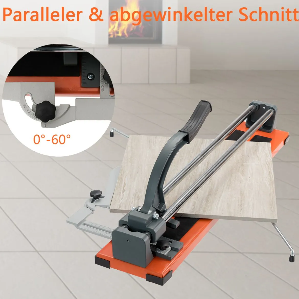 61cm Professioneller Fliesenschneider 40,5 cm Diagonal-Porzellanschneider
