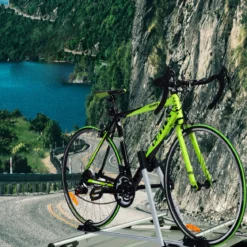 Dachfahrradträger für 1 Fahrrad mit Diebstahlsicherung Rostschutz-Aluminiumlegierung Universalhalterung
