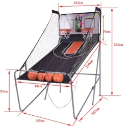 Doppelspiel Basketball Automat Basketballkorb Basketballständer Basketballspiel