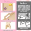 Dreiecksset 9-in-1 faltbares Kletterspielzeug Montessori Kletterset aus Holz Klettergerüst für Kinder Macaron