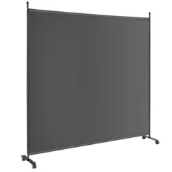 Einzelner Raumteiler mit einem Panel Breiter Sichtschutz 184 x 30 x 184 cm