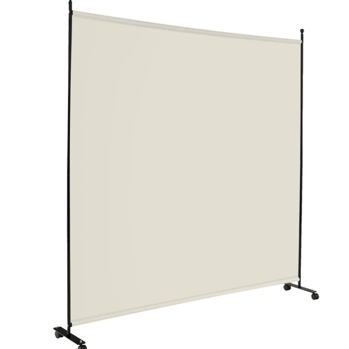 Einzelner Raumteiler mit einem Panel Breiter Sichtschutz 184 x 30 x 184 cm