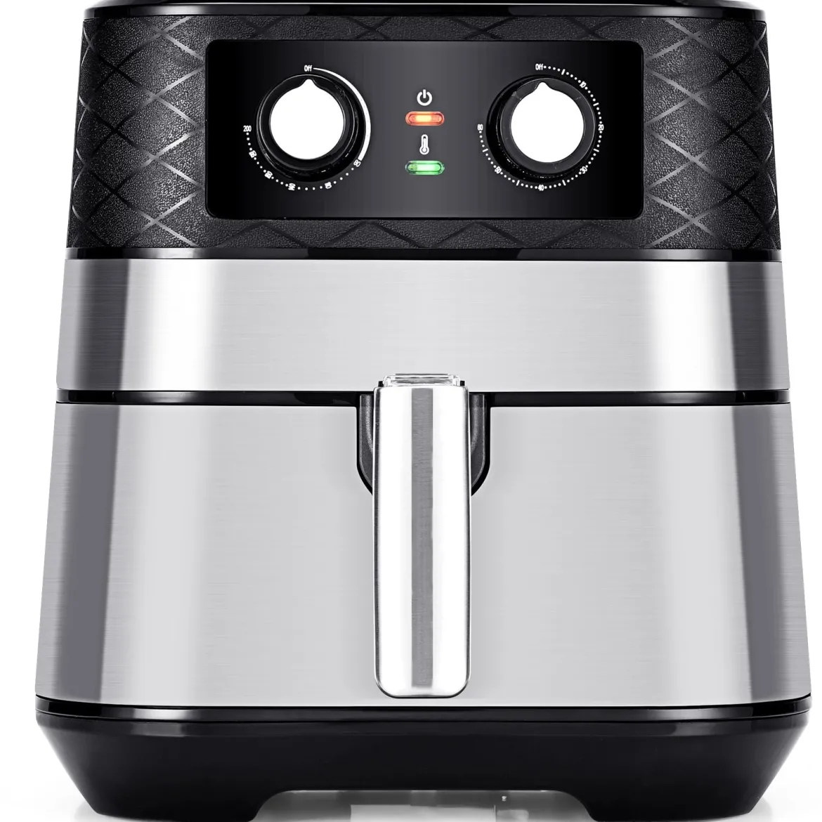 Elektrische 5L Heißluftfritteuse 1700W Fritteuse Airfryer Luftfritteuse mit 60min Timer Antihaft-Frittierkorb
