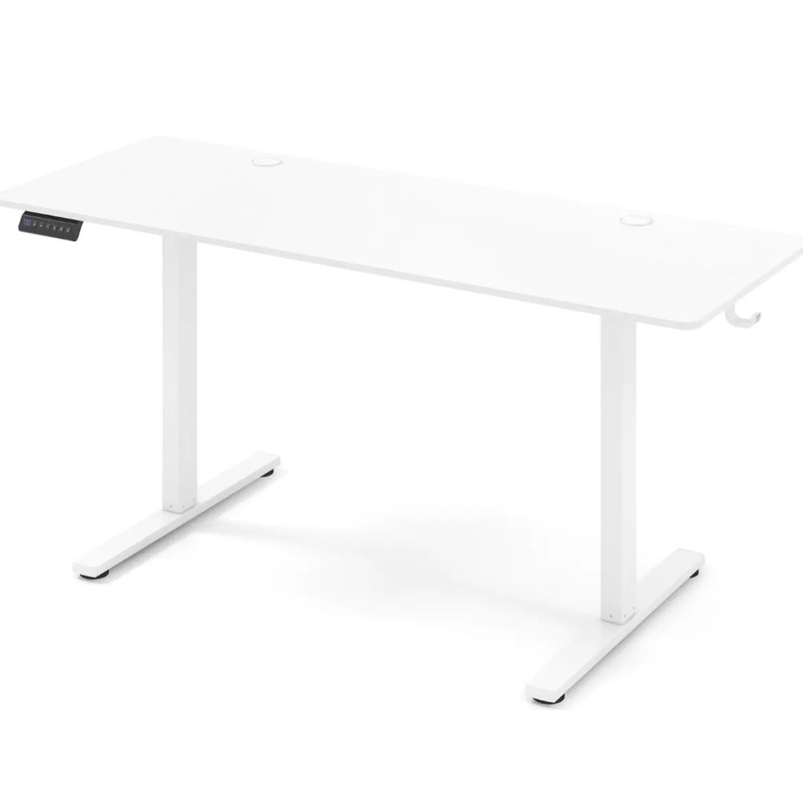 Elektrischer Stehschreibtisch mit 3 Memory-Höhen Sit Stand Schreibtisch Höhenverstellbarer Computertisch